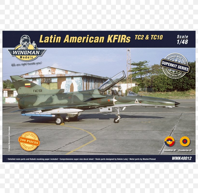 Fighter Aircraft IAI Kfir Latin America Airplane, PNG, 800x800px, Fighter Aircraft, Air Force, Aircraft, Airplane, Americas Download Free