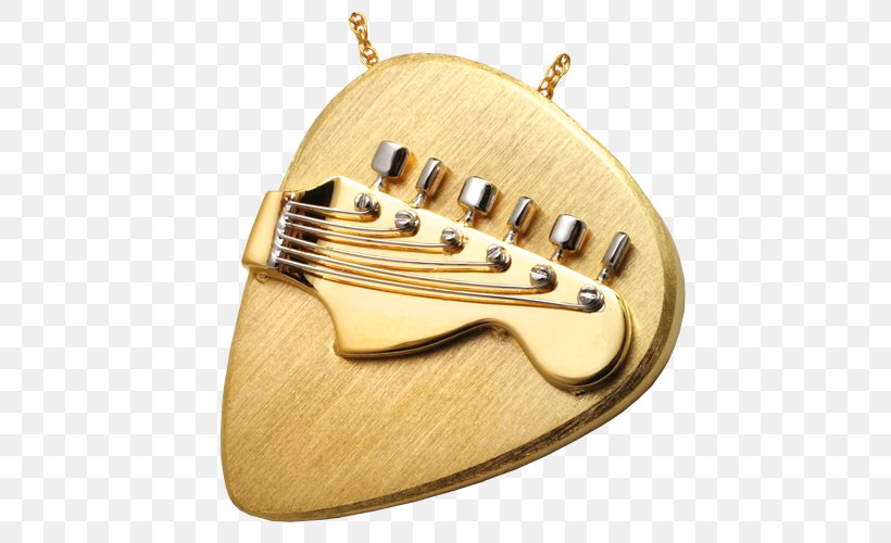 Gold Earring Charms & Pendants Guitar Necklace, PNG, 500x500px, Gold, Bass Guitar, Brass, Charm Bracelet, Charms Pendants Download Free