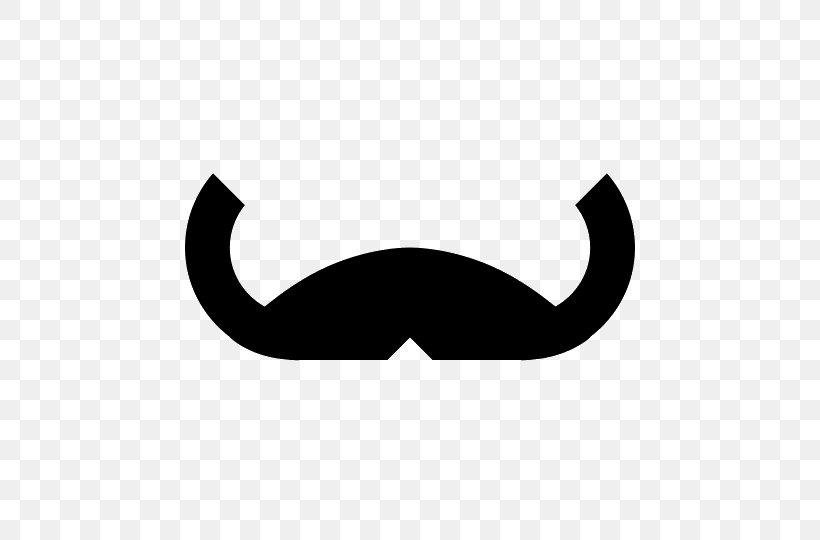 Handlebar Moustache Walrus Moustache Clip Art, PNG, 540x540px, Handlebar Moustache, Beard, Bicycle Handlebars, Black, Black And White Download Free