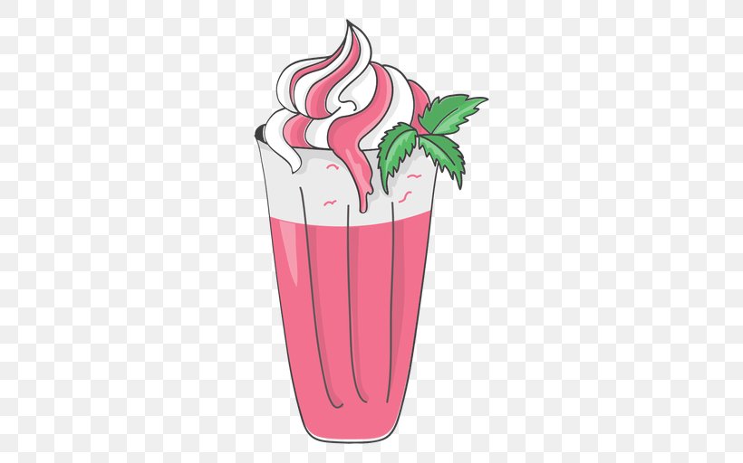 Milkshake Smoothie Ice Cream Strawberry Pie, PNG, 512x512px, Milkshake, Berry, Chocolate, Cream, Cup Download Free