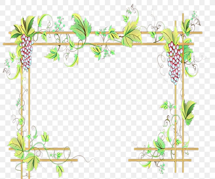 Picture Frame, PNG, 800x684px, Cartoon, Picture Frame, Plant, Rectangle Download Free