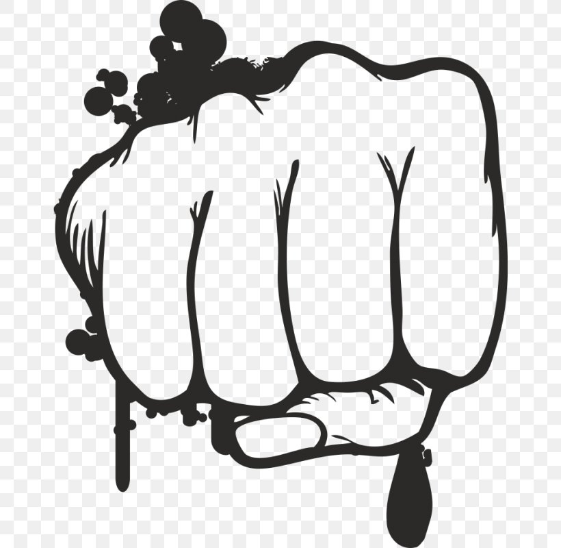 Raised Fist Clip Art, PNG, 800x800px, Raised Fist, Black And White, Branch, Drawing, Fist Download Free