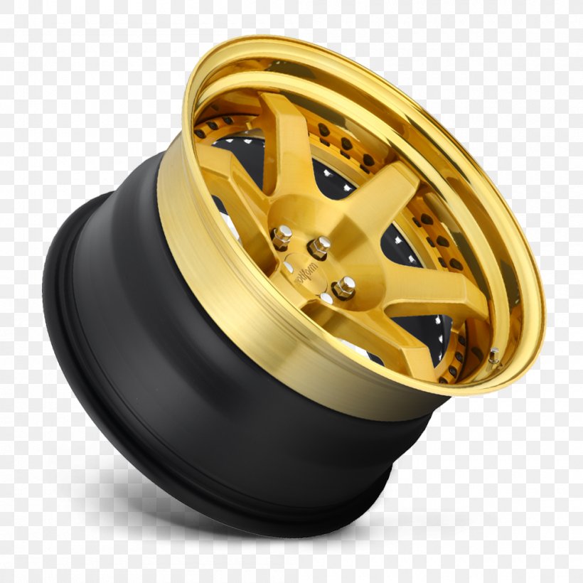 Alloy Wheel Car Rim Gold, PNG, 1000x1000px, Alloy Wheel, Alloy, Autofelge, Car, Custom Wheel Download Free