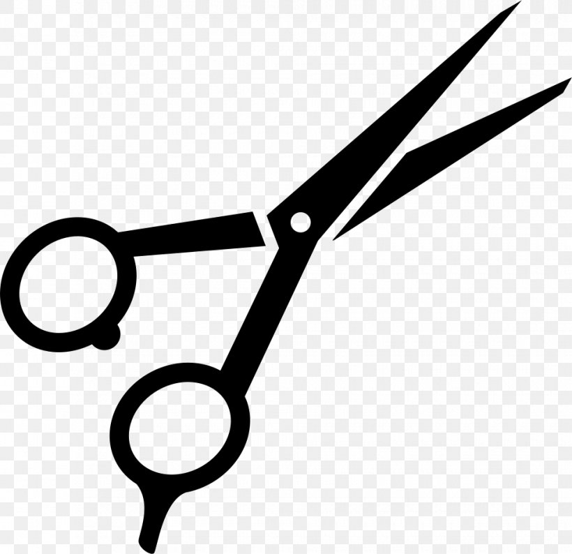 Comb Cosmetologist Hair-cutting Shears Scissors Clip Art, PNG, 980x950px, Comb, Barber, Beauty Parlour, Black And White, Cosmetologist Download Free