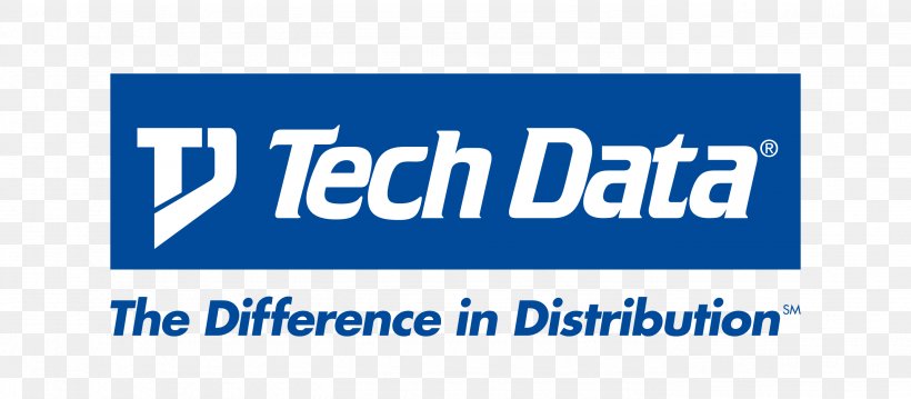 Tech Data Distribution Information Technology Company, PNG, 2778x1218px, Tech Data, Area, Banner, Blue, Brand Download Free