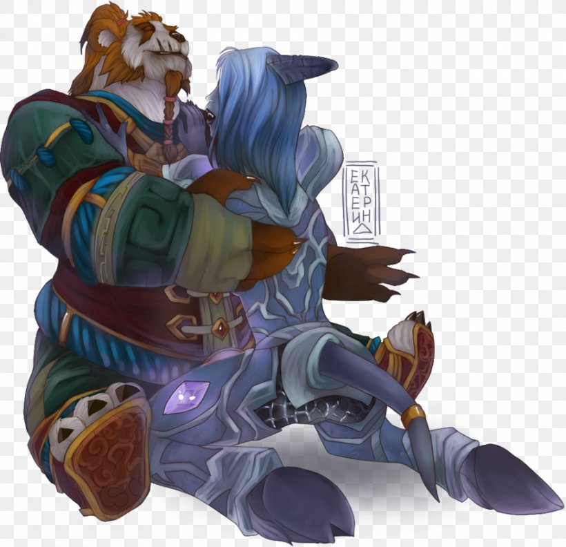 Draenei World Of Warcraft Fan Art Pandaren, PNG, 909x878px, Draenei, Action Figure, Art, Deviantart, Fan Download Free