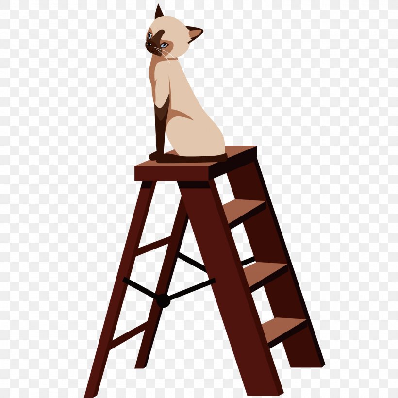 Ladder Cartoon, PNG, 1500x1500px, Ladder, Cartoon, Cat, Designer, Furniture Download Free