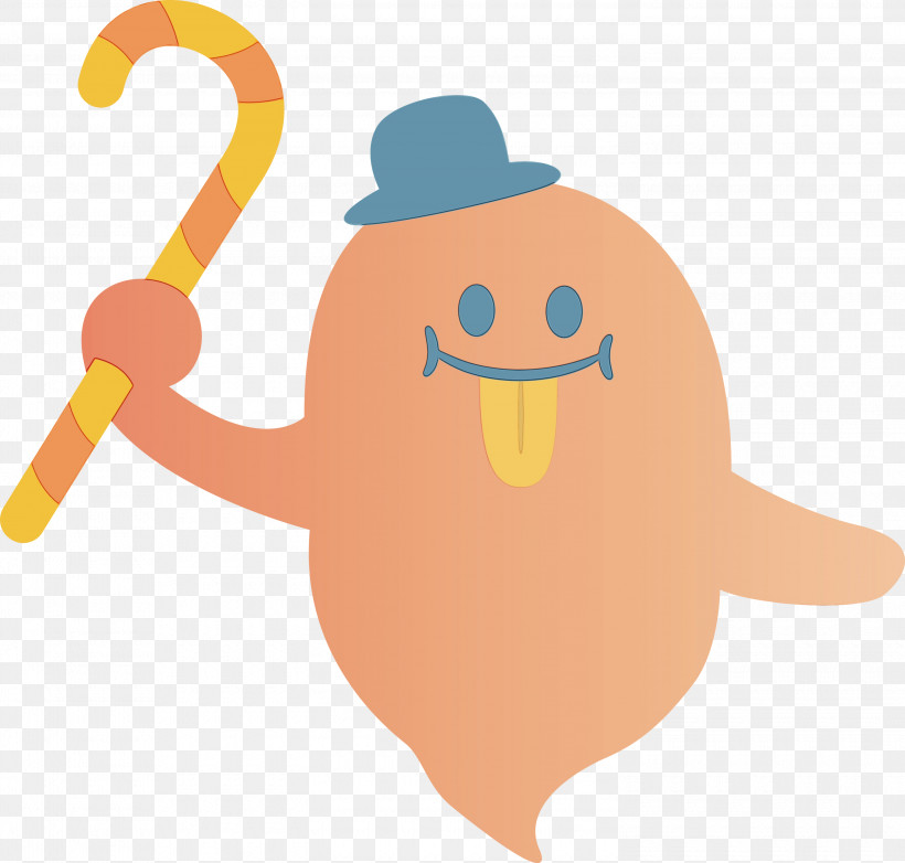 Cartoon Character H&m Happiness Biology, PNG, 3000x2863px, Ghost, Biology, Cartoon, Character, Halloween Download Free