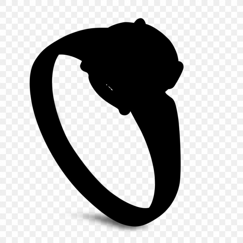 Cat Clip Art Product Design Silhouette, PNG, 1024x1024px, Cat, Black M, Blackandwhite, Engagement Ring, Fashion Accessory Download Free
