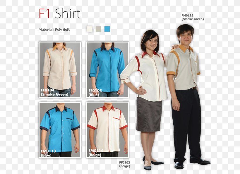 Dress Shirt T-shirt Uniform Blouse, PNG, 623x594px, Dress Shirt, Apron, Blouse, Clothing, Collar Download Free