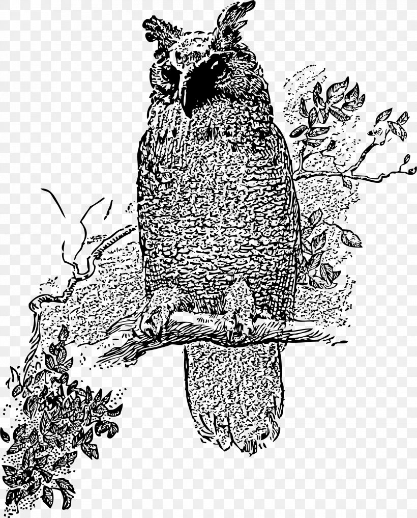 Great Horned Owl Bird Barred Owl Clip Art, PNG, 1934x2400px, Owl, Art, Barred Owl, Beak, Bird Download Free