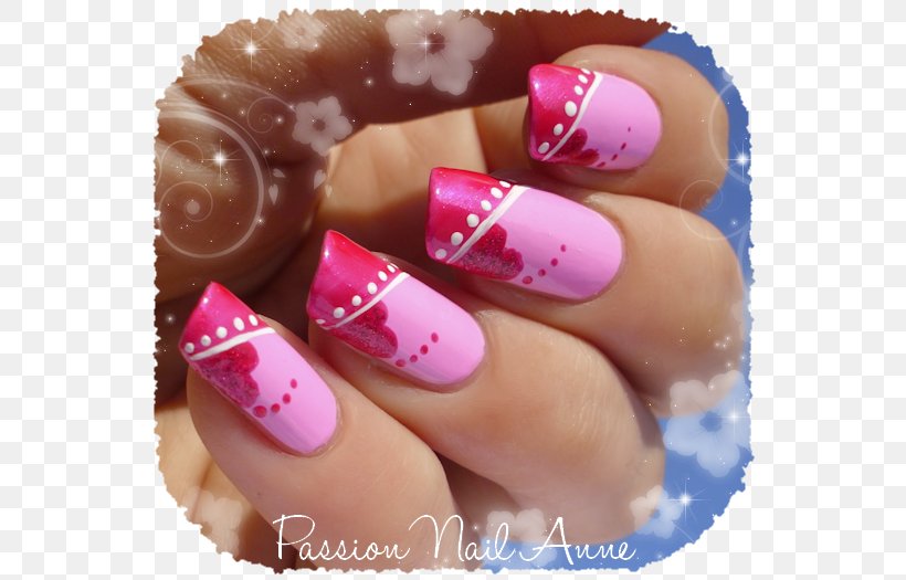 Nail Polish Nail Art Valentine's Day Manicure, PNG, 558x525px, Nail, Art, Blog, Blue, Color Download Free