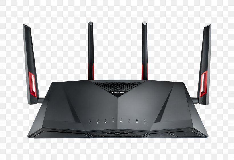 Wireless-AC3100 Dual Band Gigabit Router RT-AC88U ASUS Wireless Router IEEE 802.11ac, PNG, 5113x3497px, Router, Asus, Asus Ac5300, Asus Rtac87u, Data Transfer Rate Download Free