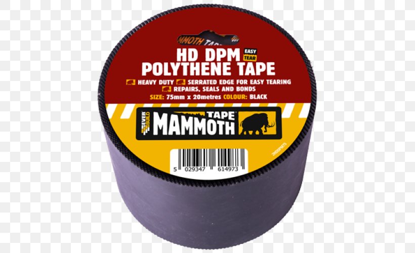 Adhesive Tape Polyethylene Sealant Duct Tape, PNG, 500x500px, Adhesive Tape, Adhesive, Boxsealing Tape, Brand, Contact Paper Download Free