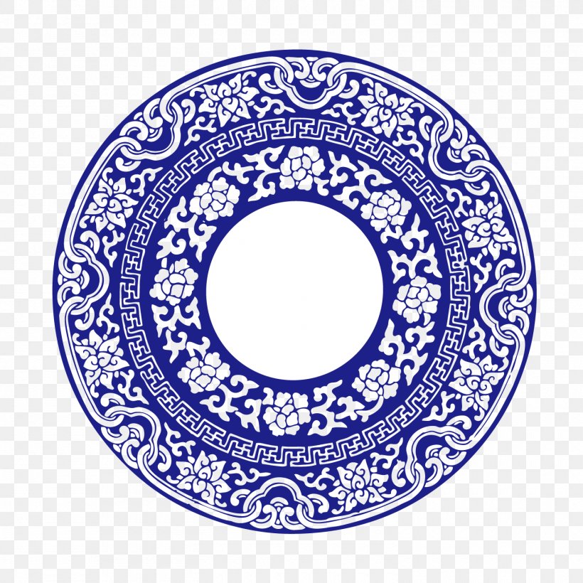 Blue And White Pottery Circle Image Disk Porcelain, PNG, 1500x1500px, Blue And White Pottery, Annulus, Auto Part, Automotive Wheel System, Chinoiserie Download Free