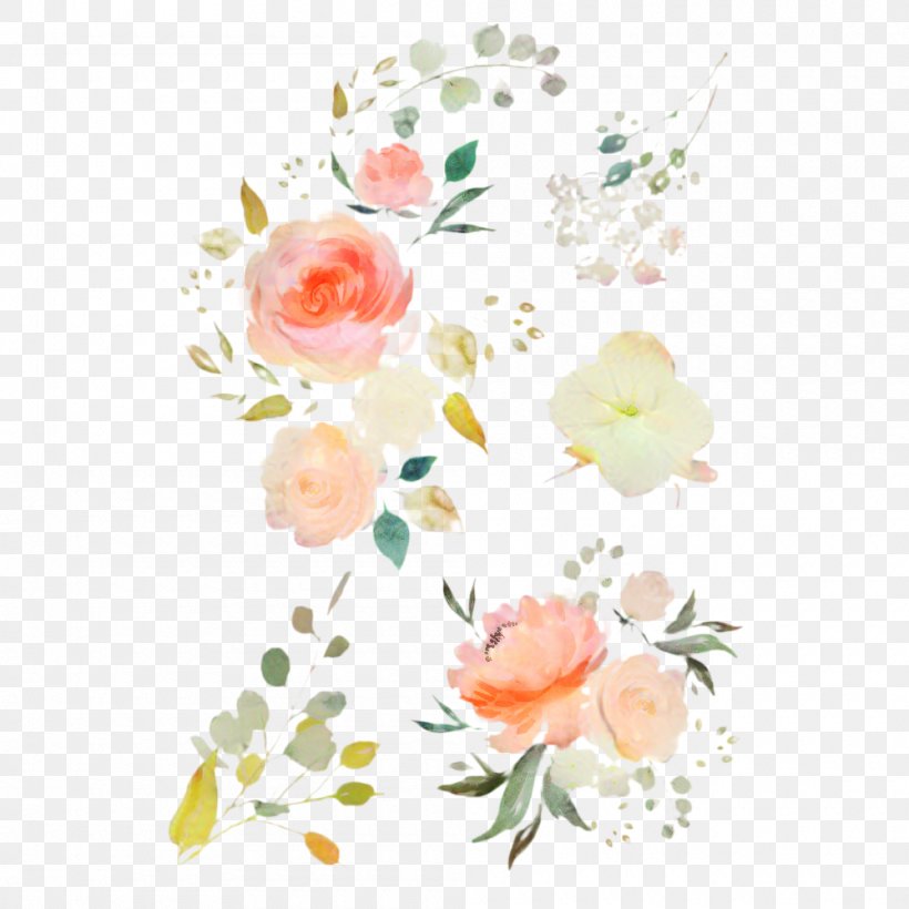 Decal Rose Flower Bouquet Shabby Chic, PNG, 1000x1000px, Decal, Antique, Botany, Bouquet, Cut Flowers Download Free