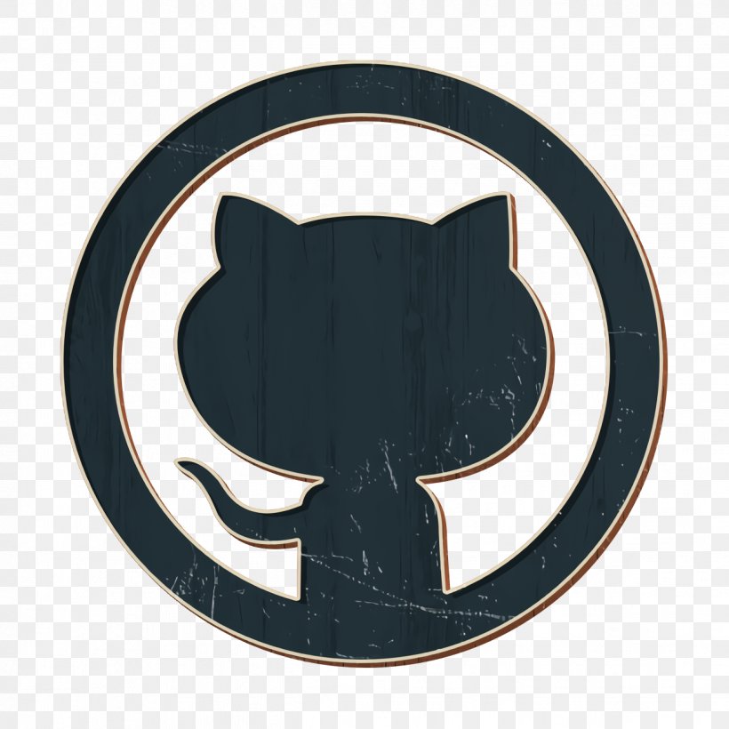 Github Icon, PNG, 1238x1238px, Github Icon, Black Cat, Cat, Emblem, Logo Download Free