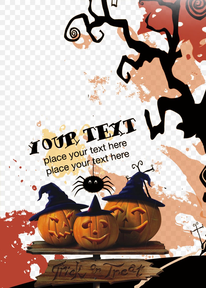 Halloween Background Decorative Elements, PNG, 1400x1960px, Halloween, Art, Cartoon, Illustration, Jack O Lantern Download Free