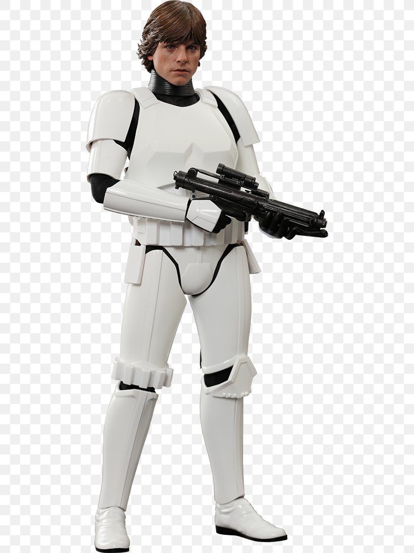 Luke Skywalker Han Solo C-3PO R2-D2 Stormtrooper, PNG, 480x1095px, Luke Skywalker, Action Figure, Arm, Baseball Equipment, Figurine Download Free