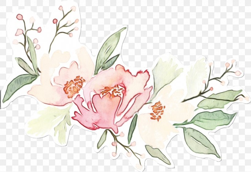 Watercolor Pink Flowers, PNG, 1024x701px, Watercolor, Art, Art Museum, Artist, Botany Download Free