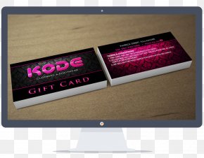 Gift Voucher Design - Brand Product Design KODE-TV PNG