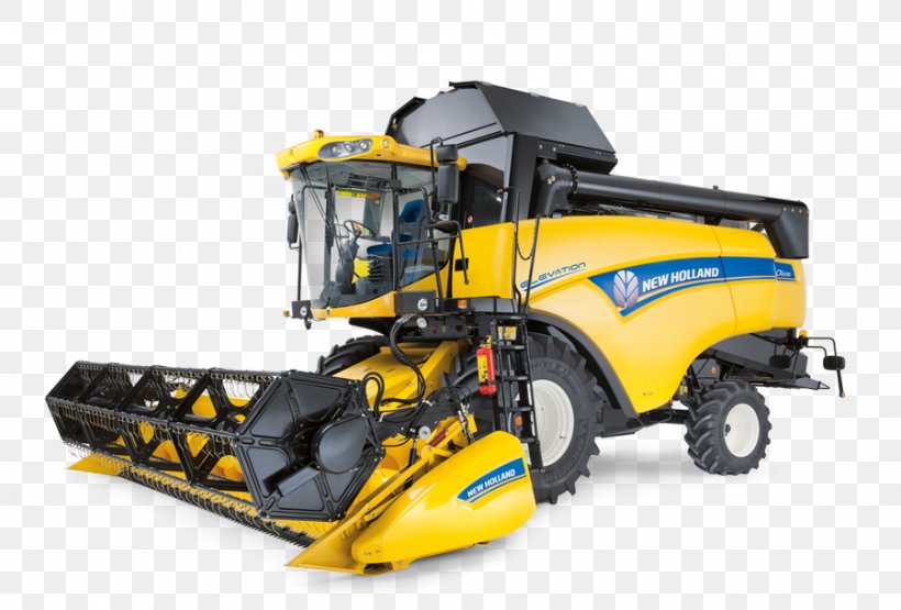 Combine Harvester New Holland Agriculture John Deere Agricultural Machinery, PNG, 900x610px, Combine Harvester, Agco, Agricultural Machinery, Agriculture, Bulldozer Download Free
