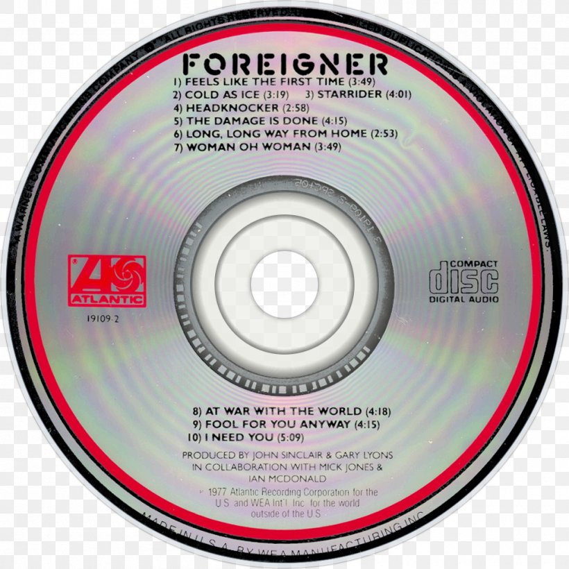 Compact Disc Foreigner I Want To Know What Love Is: The Ballads Complete Greatest Hits, PNG, 1000x1000px, Watercolor, Cartoon, Flower, Frame, Heart Download Free