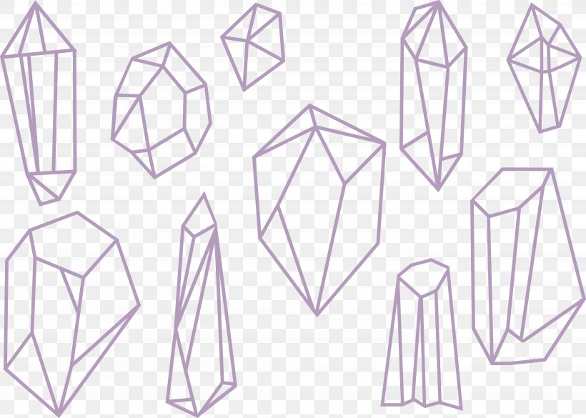 Crystal Purple Quartz, PNG, 5647x4035px, Crystal, Area, Diagram, Drawing, Mineral Download Free