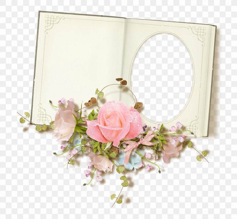 Picture Frame, PNG, 3032x2800px, Picture Frame, Artificial Flower, Book, Cut Flowers, Designer Download Free