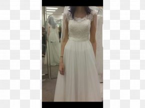 Lace Shading - Wedding Dress Clothing Formal Wear Cocktail Dress PNG