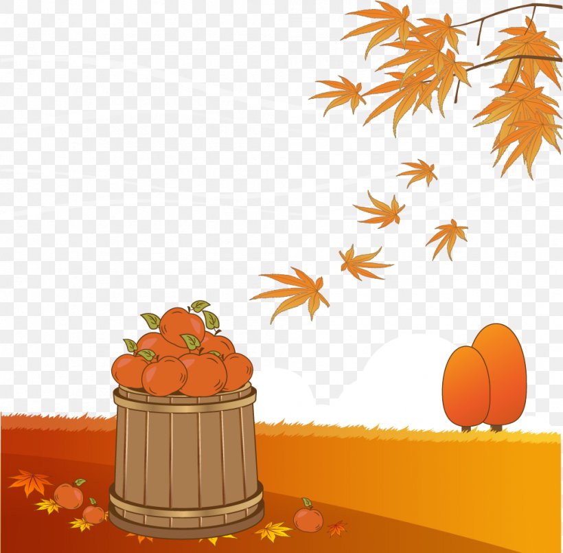 Autumn Maple Leaf Clip Art, PNG, 1002x984px, Autumn, Autumn Leaf Color, Cartoon, Drawing, Flower Download Free