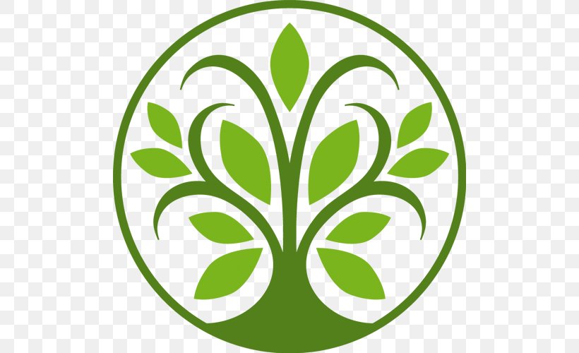 Tree Logo Leaf, PNG, 500x500px, Tree, Area, Branch, Flora, Flower Download Free