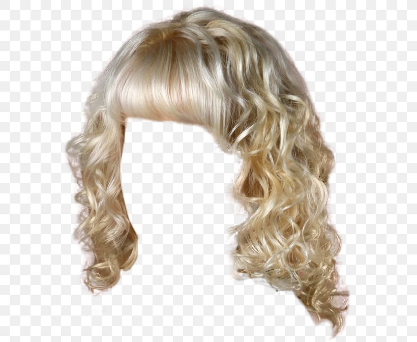 Wig Adobe Photoshop Hairstyle Ringlet, PNG, 581x672px, Wig, Bangs, Blond,  Brown Hair, Fashion Download Free