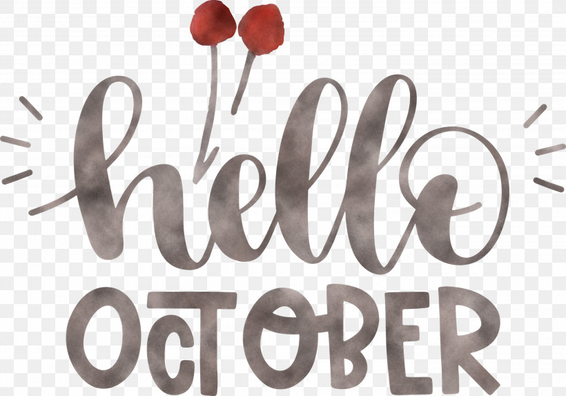 Hello October October, PNG, 3000x2097px, Hello October, Logo, Meter, October Download Free
