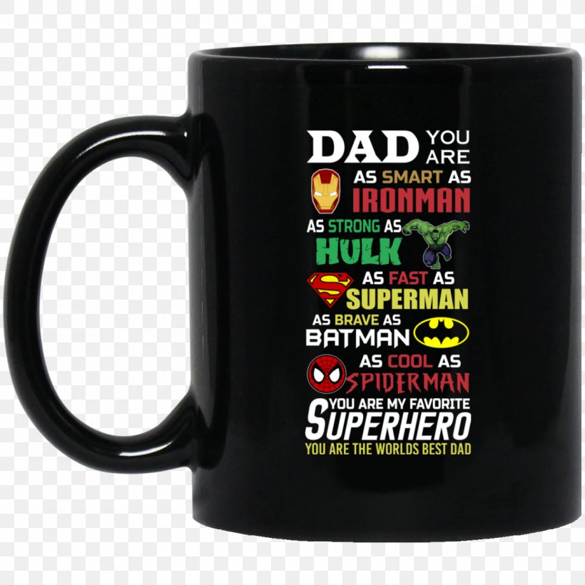 Iron Man Hulk Spider-Man YouTube T-shirt, PNG, 1155x1155px, Iron Man, Batman, Drinkware, Father, Gift Download Free