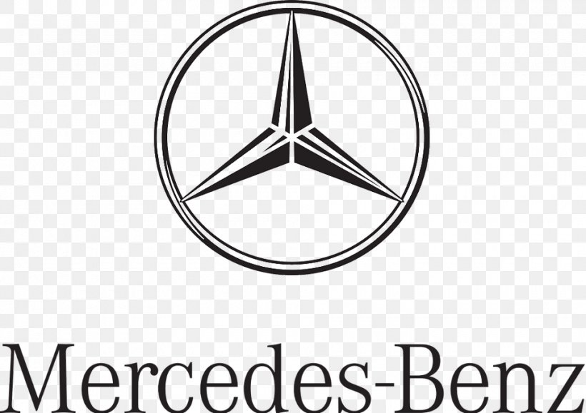 Mercedes-Benz Car Logo Mercedes-Stern Emblem, PNG, 960x678px, Mercedesbenz, Area, Black And White, Brand, Car Download Free