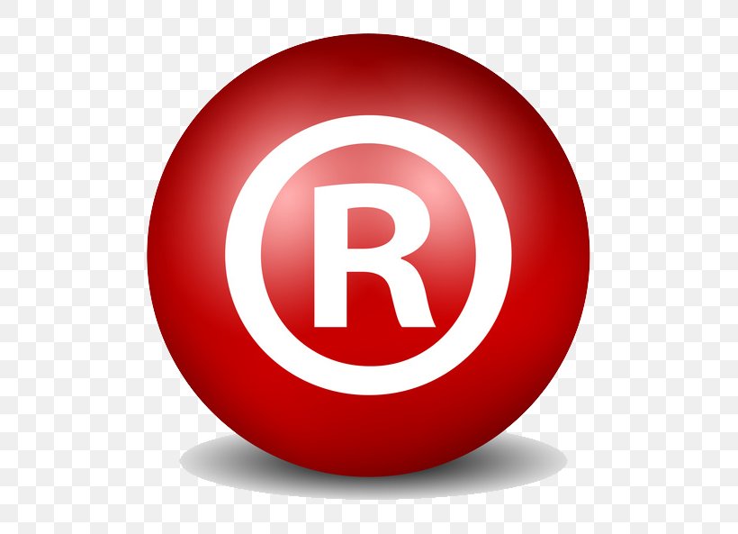 Registered trademark symbol word