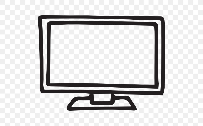 Television Set Computer Monitors, PNG, 512x512px, Television Set, Area, Black And White, Cable Television, Computer Monitor Download Free