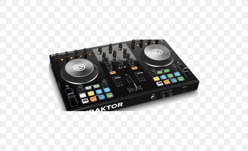 TRAKTOR KONTROL S2 MK2 DJ Controller Native Instruments Disc Jockey, PNG, 500x500px, Watercolor, Cartoon, Flower, Frame, Heart Download Free