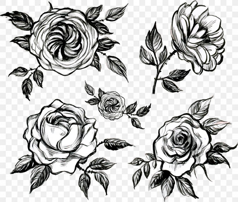 Visual Arts Floral Design White Rose, PNG, 2051x1742px, Visual Arts, Art, Artwork, Black, Black And White Download Free