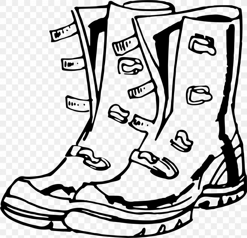 Wellington Boot Drawing Clip Art, PNG, 2398x2309px, Boot, Area, Art, Black, Black And White Download Free