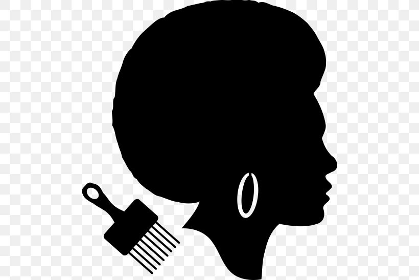 African American Silhouette Male Clip Art, PNG, 500x547px, African American, Afro, Black, Black And White, Drawing Download Free