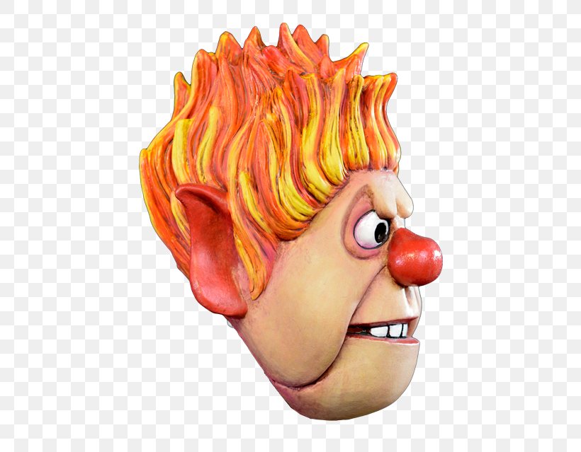 Heat Miser The Year Without A Santa Claus Nose Corvus Clothing And Curiosities Mouth, PNG, 436x639px, Heat Miser, Clothing, Clown, Face, Head Download Free