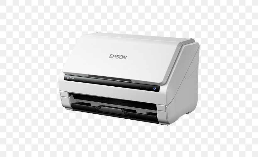 Inkjet Printing Image Scanner Epson DS-530 Epson America WorkForce Ds575w Business, PNG, 500x500px, Inkjet Printing, Business, Document, Dots Per Inch, Duplex Scanning Download Free