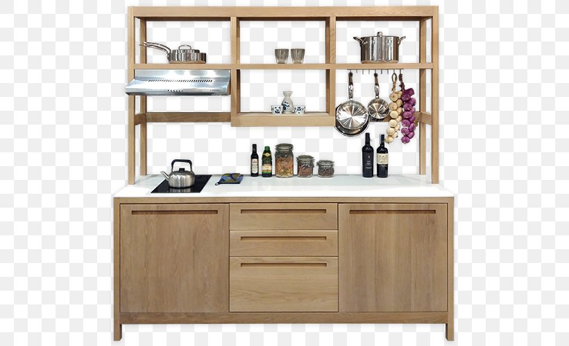 Shelf Kitchen Cabinet Table Furniture, PNG, 600x500px, Shelf, Bedside Tables, Buffets Sideboards, Cabinetry, Cooking Download Free