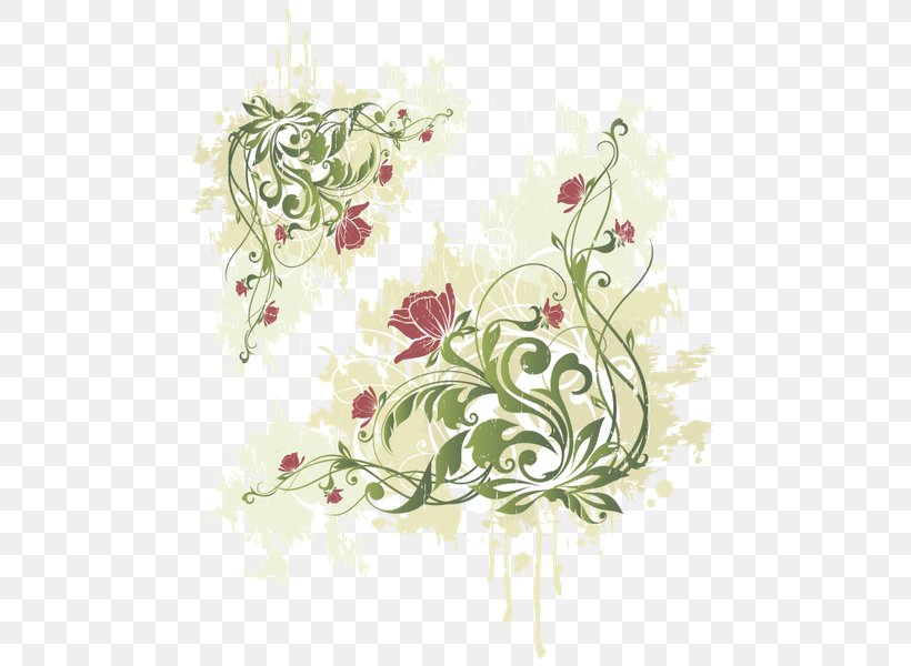 Floral Design Art Stencil, PNG, 497x600px, Floral Design, Art, Branch, Decorative Arts, Drawing Download Free