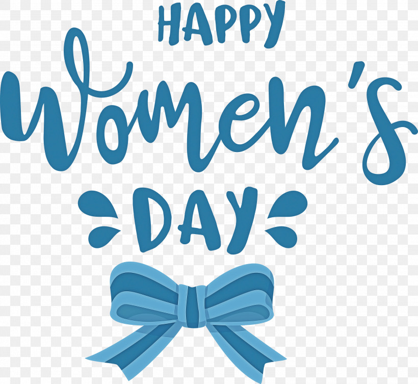 Happy Women’s Day Womens Day, PNG, 3000x2757px, Womens Day, Electric Blue M, Happiness, Line, Logo Download Free