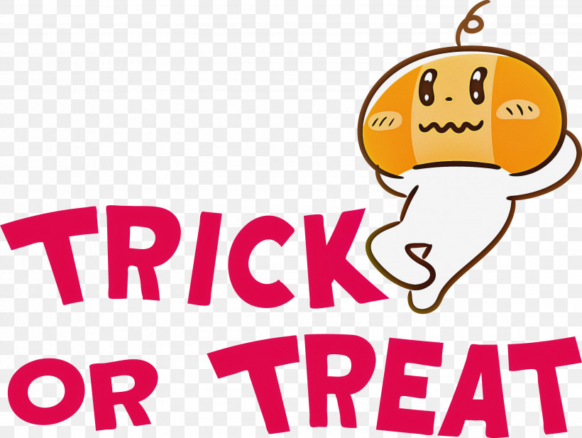 TRICK OR TREAT Halloween, PNG, 3000x2259px, Trick Or Treat, Behavior, Cartoon, Geometry, Halloween Download Free