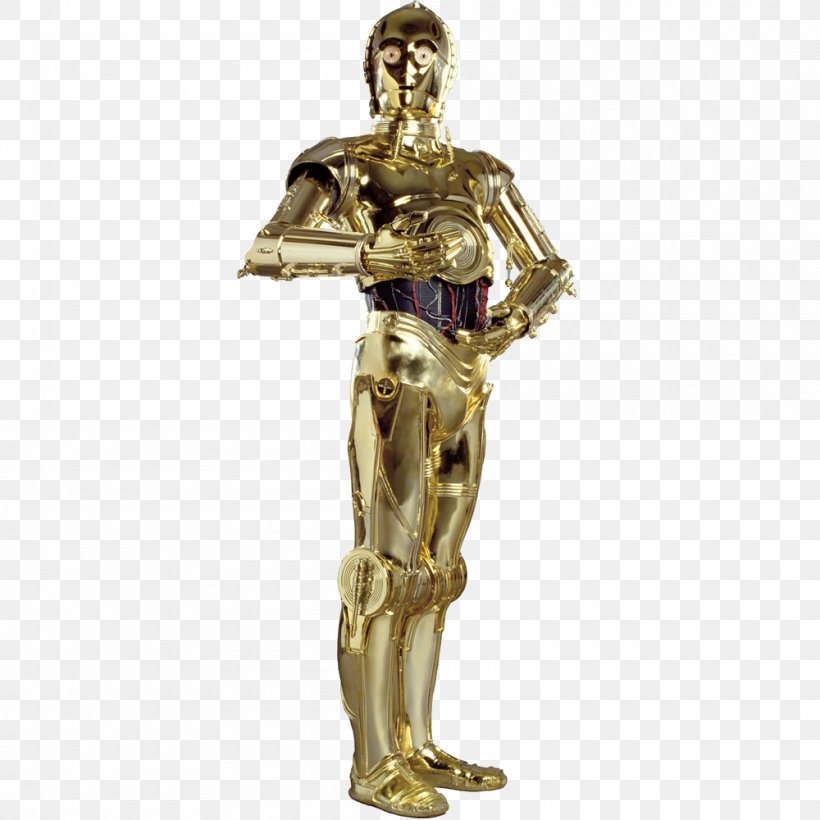 C-3PO R2-D2 Obi-Wan Kenobi Rey Star Wars: From The Adventures Of Luke Skywalker, PNG, 1000x1000px, Obiwan Kenobi, Brass, Bronze, Bronze Sculpture, Classical Sculpture Download Free