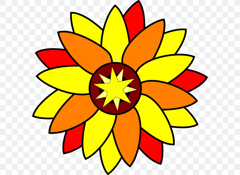 Common Sunflower Drawing Clip Art, PNG, 600x598px, Common Sunflower, Area, Art, Artwork, Cut Flowers Download Free